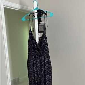 Fire Los Angeles Multicolor Chevron Jumpsuit